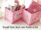 Collapsible Storage Bin Melody Foldable Baskets | Kawaii Office Desk Room Decoration Cute Room Decor